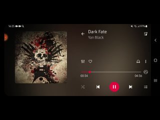 rock industrial music - dark fate (yan black)